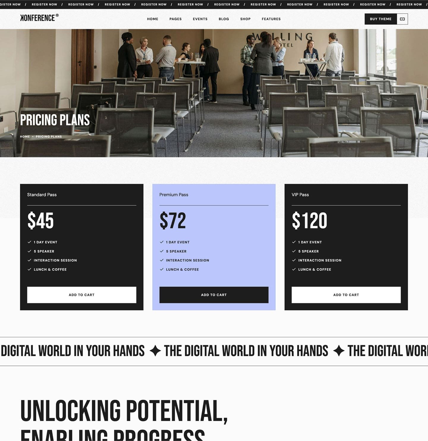 Pricing Page